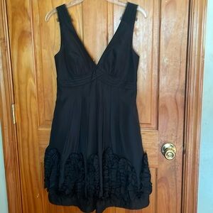 Black cocktail dress.  Gorgeous!